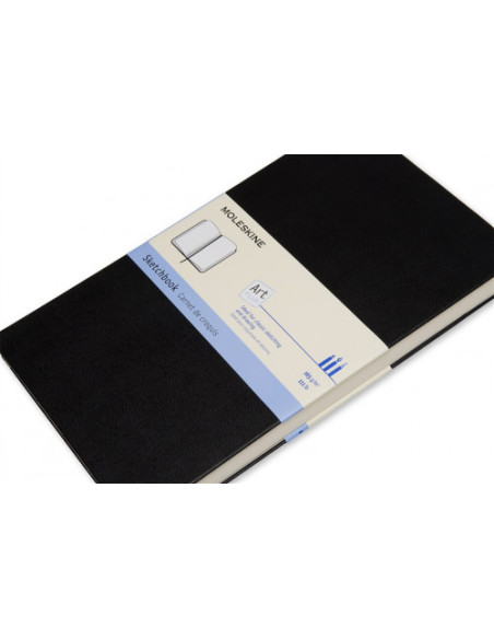 CUADERNO DE BOCETOS NEGRO L (13X21CM) MOLESKINE ARTQP063