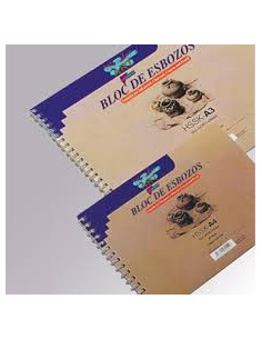 CUADERNO DIBUJO A3 ESBOZOS 30 HJS. 160GMS. HSSK WONDER ART BY PRYSE 6230012