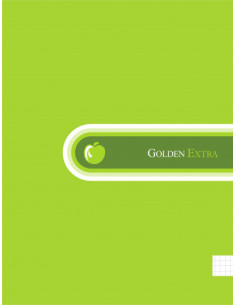 CUADERNO EXTRA T.F. A4 140 HOJAS MICROPERFORADO GOLDEN 318210