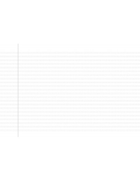 CUADERNO GRAPADO A4 50HOJAS PAUTA 3MM MR CON EJERCICIOS RUBIO MIQUELRIUS 8145.