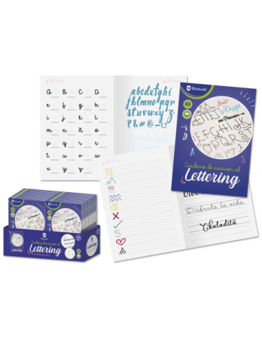 CUADERNO LETTERING A5 -20 HOJAS BISMARK 328439