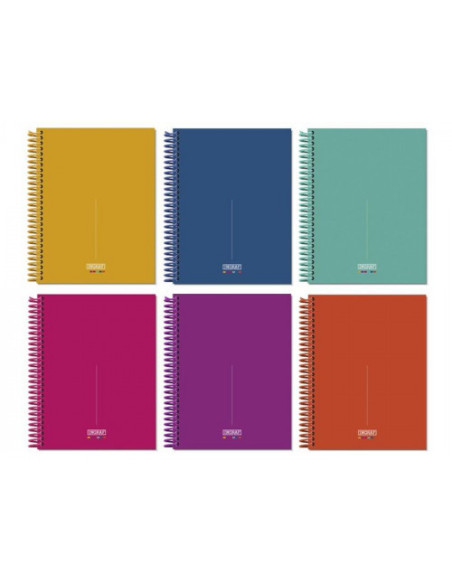 CUADERNO MEDITERRANEO A4. 120 H .MICROP SOFT.SURTDO INGRAF 350751