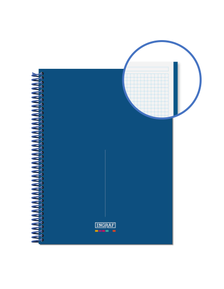 CUADERNO MEDITERRANEO A4. 80 H .MICROP SOFT.SAINT TROPEZ INGRAF 350735