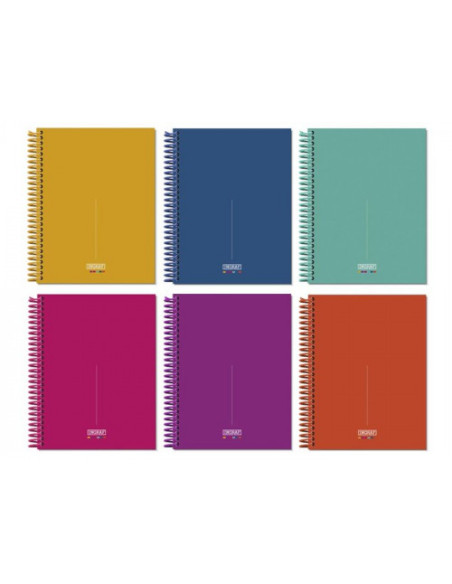 CUADERNO MEDITERRANEO A5. 120 H .MICROP TD.SURTIDO INGRAF 350758