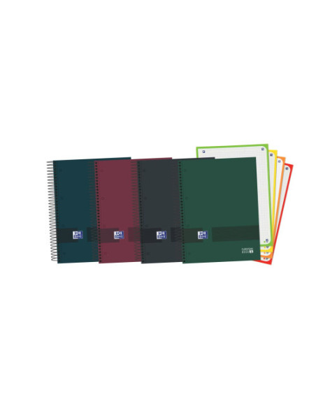 CUADERNO OXFORD & YOU EUROPEANBOOK 4 MULTI A5+ T.EXTRADURA 120H 5X5 COLORES SURTIDO NEUTROS OXFORD 400159033