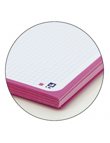 CUADERNO OXFORD EUROPEANBOOK 1 TAPA EXTRADURA A4+ 80 HOJAS 5X5 COLOR FUCSIA   100430270
