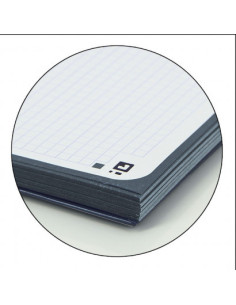 CUADERNO EUROPEANBOOK 1 TAPA EXTRADURA A4+ 80 HOJAS 5X5 COLOR NEGRO OXFORD 100430269 2
