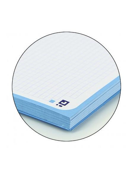 CUADERNO OXFORD EUROPEANBOOK 1 TAPA EXTRADURA A4+ 80 HOJAS 5X5 COLOR TURQUESA   400028276