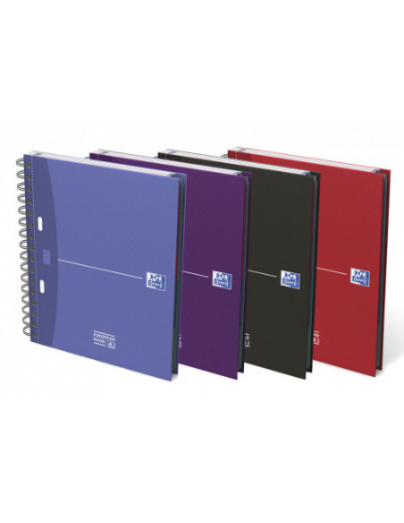 CUADERNO EUROPEANBOOK 1 TAPA EXTRADURA A5+ 100 HOJAS 5X5 COLORES SURTIDOS ESSENTIALS 3SEP OXFORD 100100314
