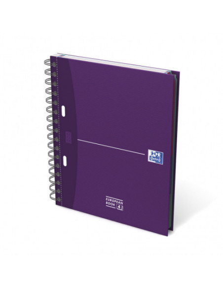 CUADERNO OXFORD EUROPEANBOOK 1 TAPA EXTRADURA A5+ 100 HOJAS 5X5 COLORES SURTIDOS ESSENTIALS 3SEP   100100314