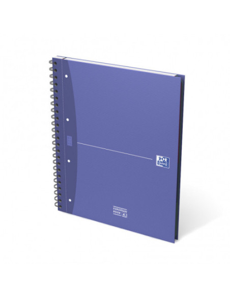 CUADERNO OXFORD EUROPEANBOOK 4 TAPA EXTRADURA A4+ 120 HOJAS 5X5 COLORES SURTIDOS ESSENTIALS   100104738