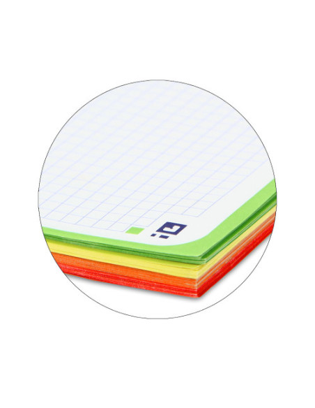 CUADERNO OXFORD EUROPEANBOOK 4 TAPA PLASTICO A5+ 120 HOJAS 5X5 COLORES SURTIDOS 50% HOJAS GRATIS   400027274