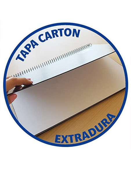 CUADERNO OXFORD EUROPEANBOOK 5 TAPA EXTRADURA A4+ 120 HOJAS 5X5 COLORES VIVOS 50% HOJAS GRATIS   100430279