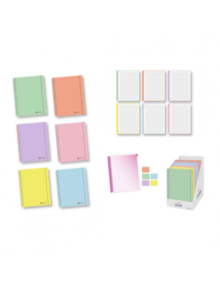CUADERNO PASTEL SOFT A5