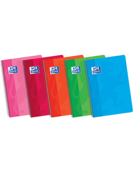 CUADERNO TAPA BLANDA 4º 80 HOJAS 4X4 COLORES SURTIDOS OXFORD 100430166