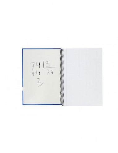 CUADERNO TAPA EXTRADURA FOLIO 80 HOJAS 4X4...