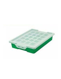 CUBETA PEQUEÑA CON TAPA - VERDE FAIBO 786-04