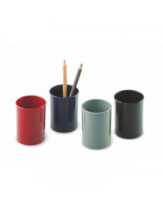 CUBILETE DE PLASTICO 78 MM. DIAMETRO X 100 MM. ALTO OPACO GRIS FAIBO 205-08