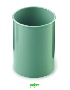 CUBILETE DE PLASTICO 78 MM. DIAMETRO X 100 MM. ALTO OPACO GRIS FAIBO 205-08 2