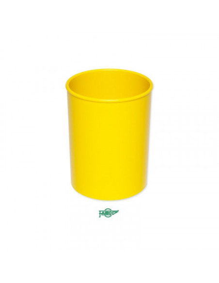CUBILETE PLÁSTICO COLOR AMARILLO FAIBO 206-05