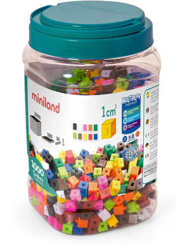 CUBOS 1 CM 1000 PCS MINILAND 95211