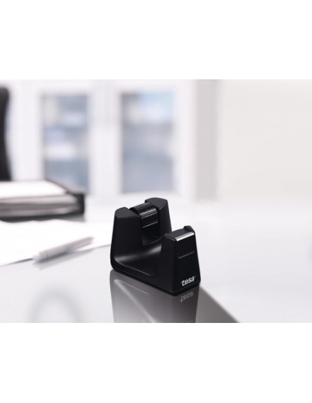 DISPENSADOR SOBREMESA EASY CUT SMART PARA ROOLLOS DE 33M. NEGRO TESA 53902-00000-01