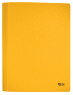 DOSIER FASTENER DE CARTON CON MECANISMO METALICO 100% RECYCLED A4 AMARILLO LEITZ 39040015