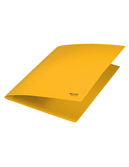 DOSIER FASTENER DE CARTON CON MECANISMO METALICO 100% RECYCLED A4 AMARILLO LEITZ 39040015