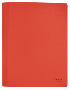 DOSIER FASTENER DE CARTON CON MECANISMO METALICO 100% RECYCLED A4 ROJO LEITZ 39040025
