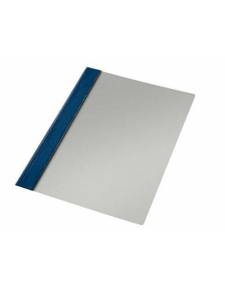 CAJA 50 DOSIERS FASTENER PVC FORMATO FOLIO COLOR AZUL MARINO ESSELTE 13216