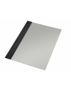 CAJA 50 DOSIERS FASTENER PVC FORMATO FOLIO COLOR NEGRO ESSELTE 13209