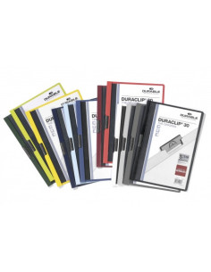 DOSSIER CON CLIP 30 H A4 VERDE DURABLE 2200-32 2
