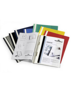 DOSSIER FASTENER DURAPLUS A4 PVC AZUL CLARO DURABLE 2579-06 2