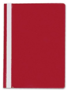 DOSSIER POLIPROPILENO HERRAJE FOLIO TARJETERO LOMO ROJO GRAFOPLAS 5031051 2