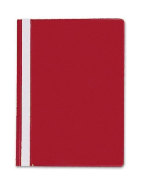 DOSSIER POLIPROPILENO HERRAJE FOLIO TARJETERO LOMO ROJO GRAFOPLAS 5031051