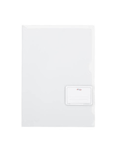 DOSSIERS CON TARJETERO EXTRA PVC EN TRANSPARENTE PARDO 315000