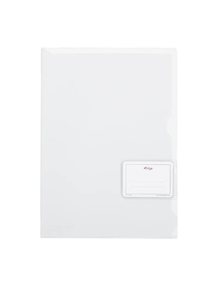 DOSSIERS CON TARJETERO EXTRA PVC EN TRANSPARENTE PARDO 315000