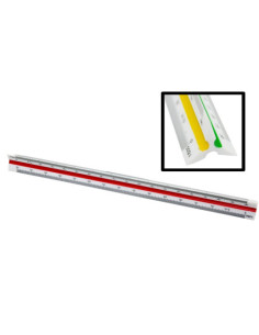 ESCALIMETRO PLASTICO 30 CM BISMARK 303641 2