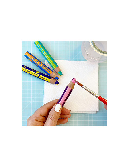ESTUCHE 10 LÁPICES + SACAPUNTAS WOODY 3 COLRES EN 1 DUO STABILO 882/10-2