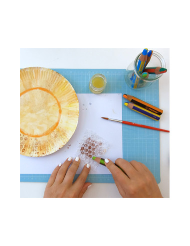 ESTUCHE 10 LÁPICES + SACAPUNTAS WOODY 3 COLRES...