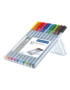 ESTUCHE 10 PZAS TRIPLUS FINELINER 334