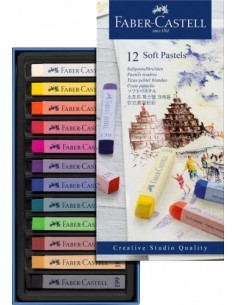 24 PASTELES SURTIDOS FABER CASTELL 2