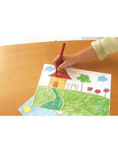 ESTUCHE 12 CERAS PLASTIALPINO ALPINO PA000012