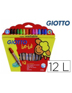 ESTUCHE 12 LÁPICES + SACAPUNTAS GIOTTO F46970000