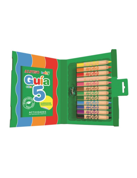 ESTUCHE 12 LÁPICES DE COLORES PARA BEBÉS ALPINO AL000177