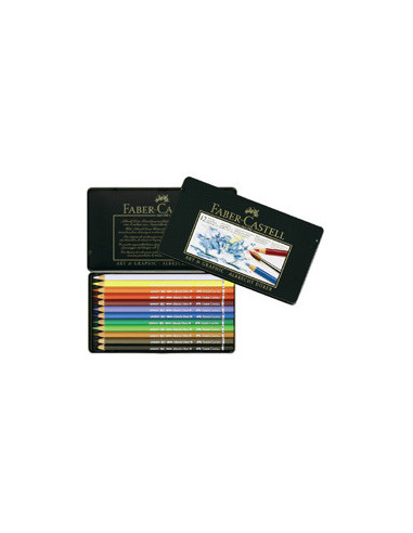 ESTUCHE 12 LÁPICES ESCOLARES ACUARELABLES HT-120212 FABER CASTELL 114413