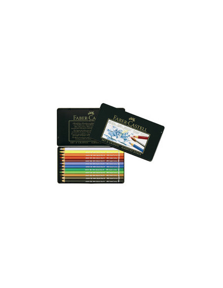 ESTUCHE 12 LÁPICES ESCOLARES ACUARELABLES HT-120212 FABER CASTELL 114413