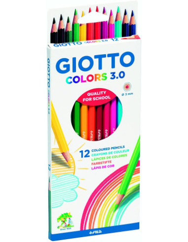 ESTUCHE 12 LAPICES Giotto Colors 3.0 F276600