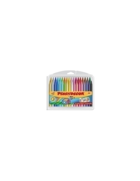 ESTUCHE 36 CERAS PLASTIDECOR BIC 8823372