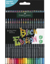 ESTUCHE 36 LÁPICES DE COLORES BLACK EDITION. FABER CASTELL 116436